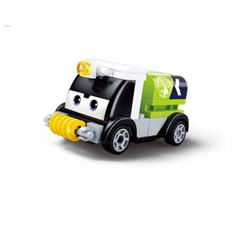 Sluban Power Bricks M38-B1072D Aufziehbares Spielzeugauto mit Augen
Grüner Tanker