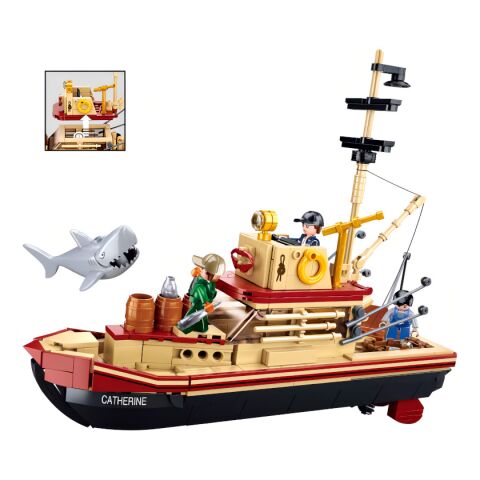 Sluban ModelBricks M38-B1118 Fischerboot Catherine