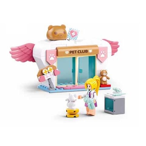 Sluban Metropolis M38-B1212C Krankenstation für Haustiere