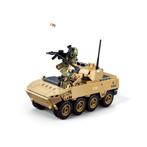 Sluban Army M38-B1593 Militär-Radpanzer ZBL-19S im Maßstab 1:44