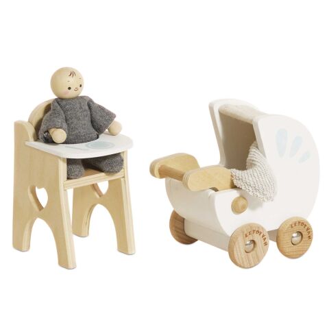 Le Toy Van Babyset mit Zubehör neues Design