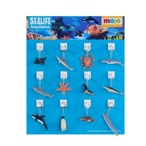 Mojo Display 72 Stück Schlüsselanhänger Sea World