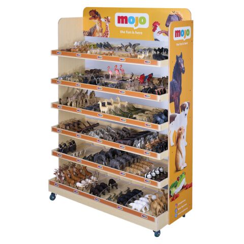 Mojo Werbedisplay aus Holz 68 cm