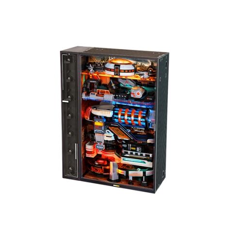 RoboTime 3D mechanisches Murmelbahn-Puzzle Marsbasis
