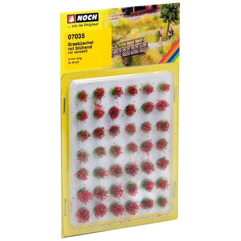 Noch Grass Bunch Blooming Mini Set 42 Stück
