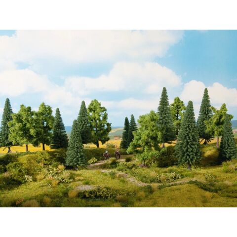 Noch Mischwald Set 8 Stück