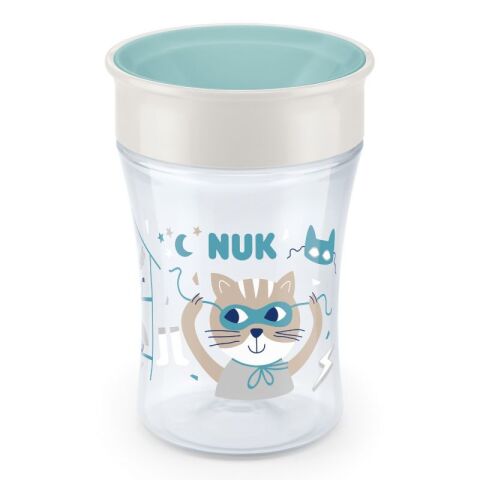 NUK Magic Cup mit Deckel 230ml türkis