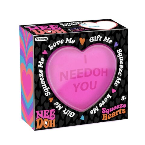 Schylling NeeDoh Squishy Anti-Stress-Herz