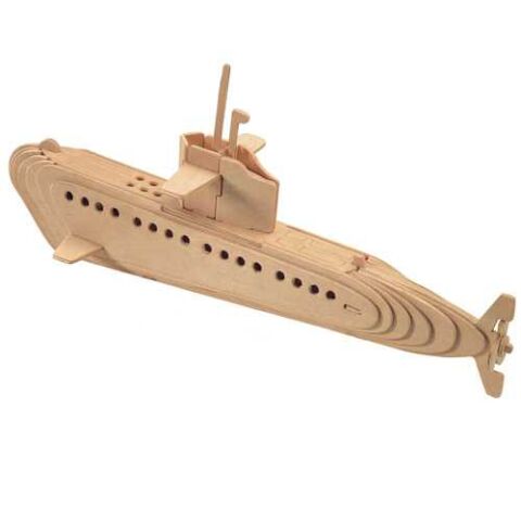 Woodcraft Holzpuzzle 3D U-Boot