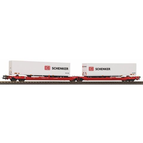 Piko Taschenwagen T3000e mit 2 DB Schenker Trailern DB AG VI - 24626