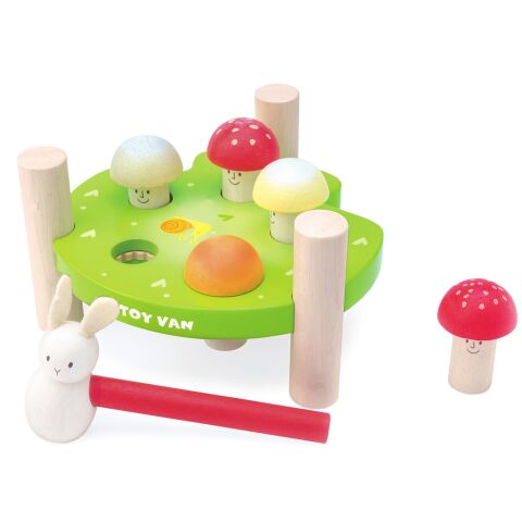 Le Toy Van Petilou Hammerspiel fröhliche Fliegenpilze