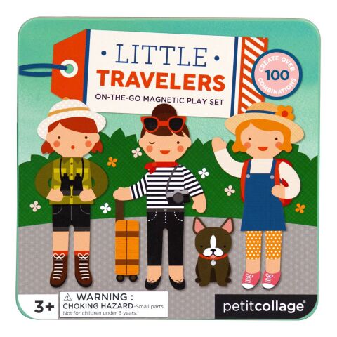 Petit Collage Magnetisches Reisebuch