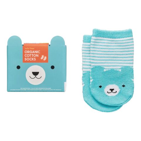 Petit Collage Bio-Baumwollsocken Teddybär