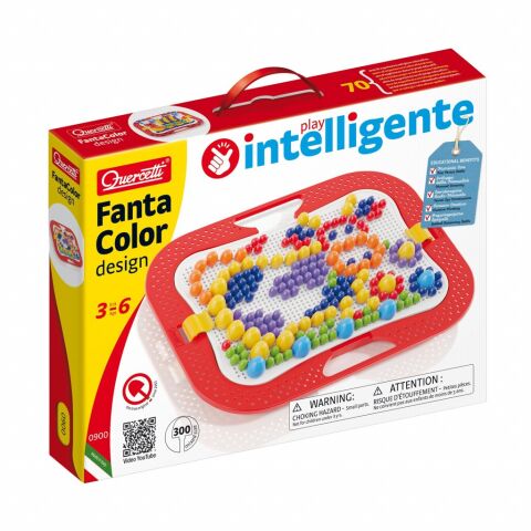 Quercetti Mosaik FantaColor Design 300 Stück MIX