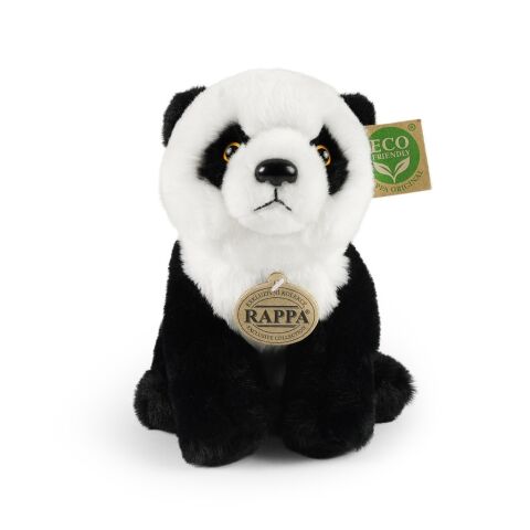Rappa Plüschpanda sitzender 23 cm SOFT COLLECTION, ECO-FRIENDLY