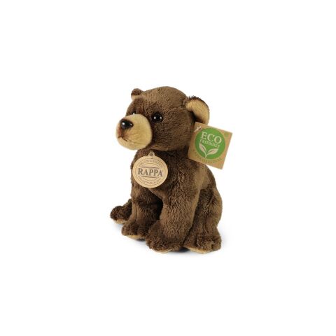 Rappa Plüsch-Braunbär sitzend 15 cm ECO-FRIENDLY
