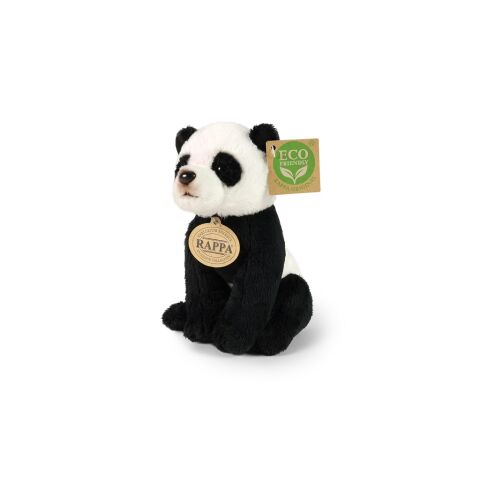 Rappa Plüschpanda sitzend 15 cm ECO-FRIENDLY