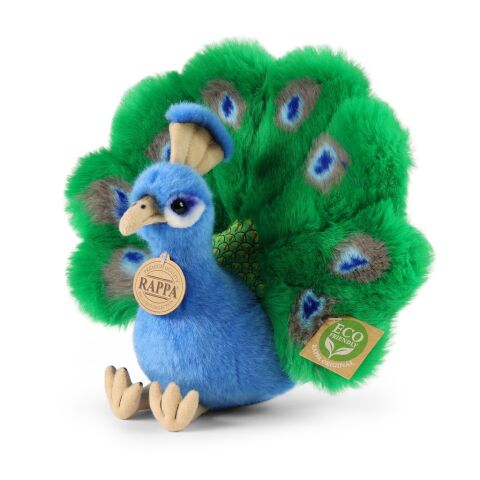 Rappa Plüschpfau 22 cm ECO-FRIENDLY