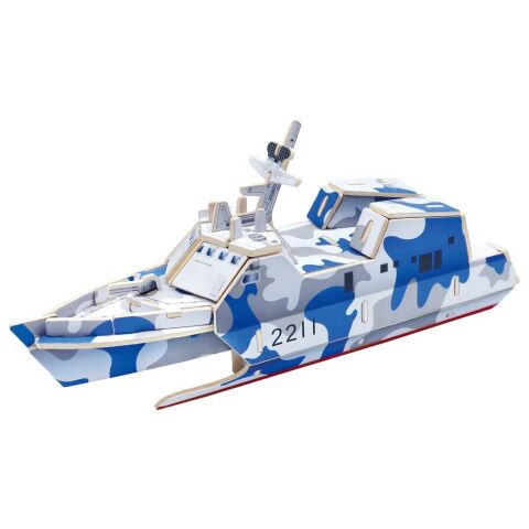 RoboTime 3D-Holzpuzzle Angriffsschiff Typ 022