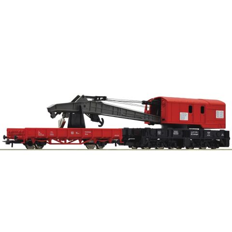 Roco Kranwagen mit Schutzwagen, DB AG - 56240