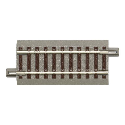 Roco Geoline Track gerade G76,5 mit Unterlage - 61112