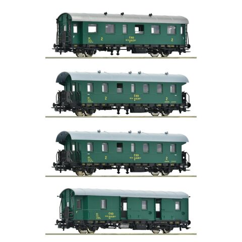 Roco 4-tlg. Set Personenzug CSD - 6200088