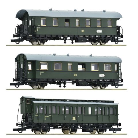 Roco 3-teiliges DR-Seitenzugset - 6200131