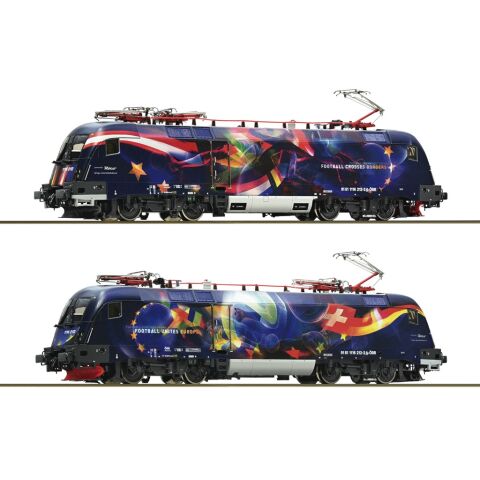 Roco Elektrolokomotive Rh 1116 „Fußball vereint Europa“, ÖBB, digital – 7510062