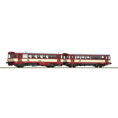 Roco Dieseltriebwagen 810 328-5 mit Beiwagen, CD - 7700022