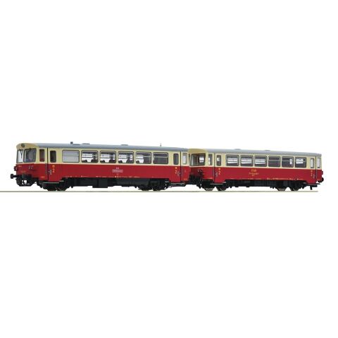 Roco Dieseltriebwagen M 152 0262 mit Beiwagen CSD, digital - 7710010