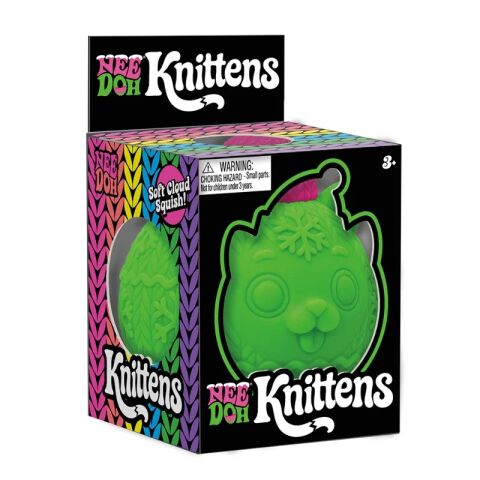 Schylling NeeDoh Knittens Weiche Antistress-Katze
