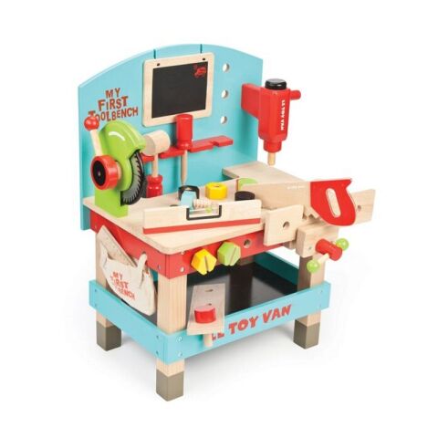 Le Toy Van Mein erster Spielzeuglaster mit Werkzeug altes Design