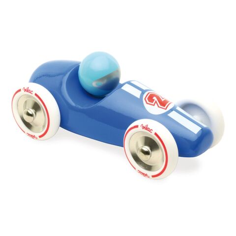 Vilac GM-Rennwagen blau mit weißen Rädern