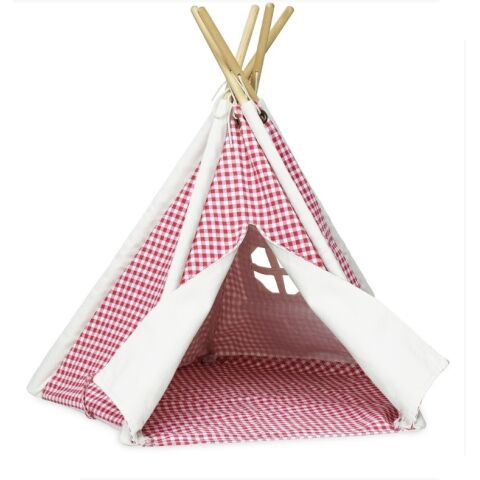 Vilac Mini kariertes Tipi