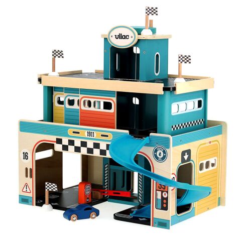 Vilac Vilacity Holz-Vintage-Garage
