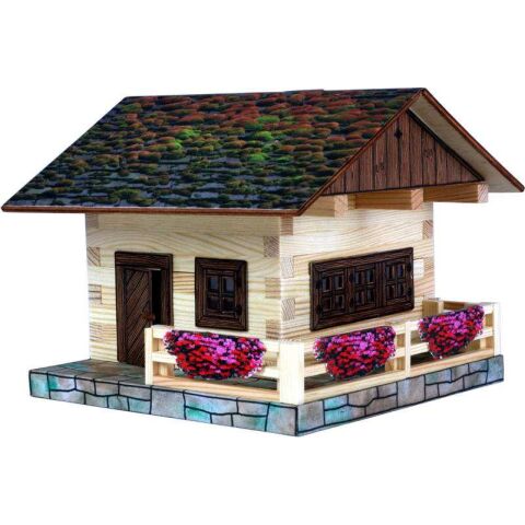 Walachia Holzleimbaukasten Alpenhütte