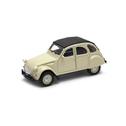 Welly Citroen 2CV model 1:34 Silber