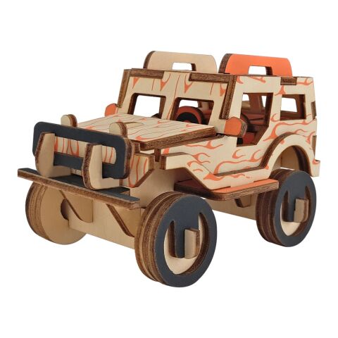Woodcraft Hölzernes 3D puzzle Jeep
