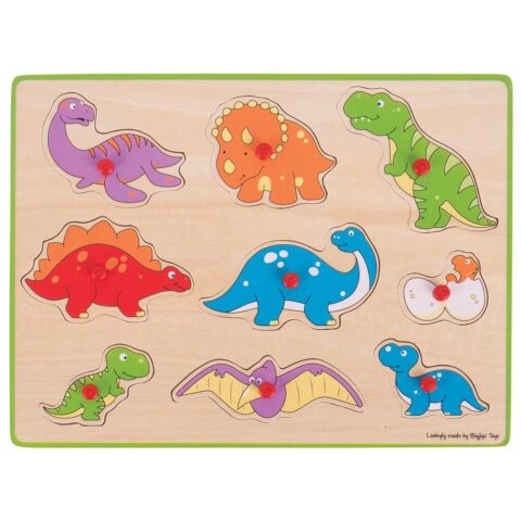 Bigjigs Toys Einlegepuzzle Dinosaurier