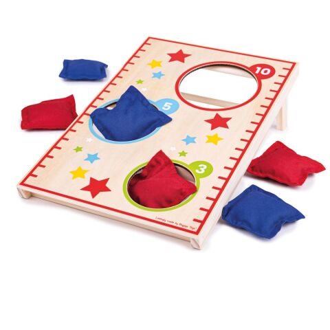 Bigjigs Toys Spiel mit Wurfkissen