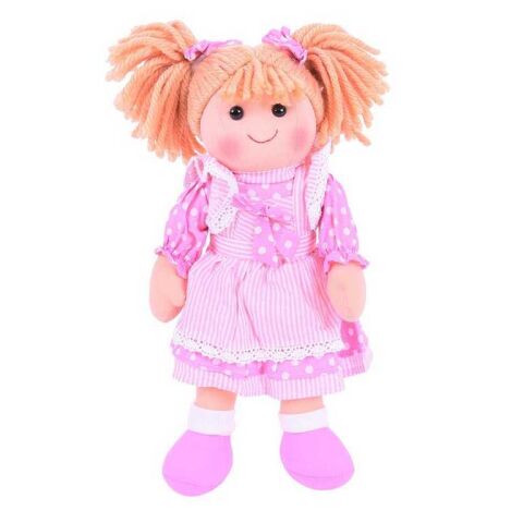 Bigjigs Toys Stoffpuppe Anna 34 cm