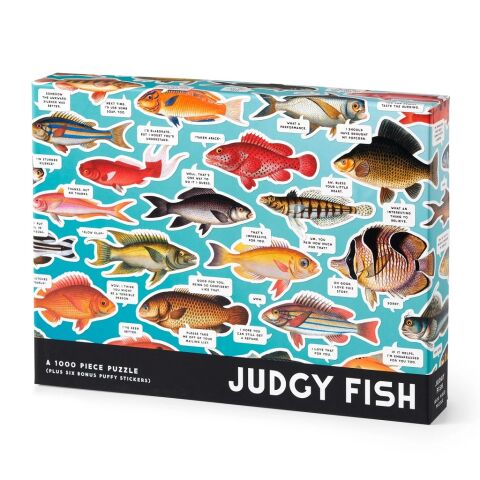 Galison Puzzle Fischgedanken 1000 Teile