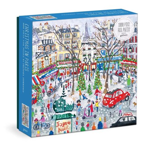 Folienpuzzle Michael Storrings Weihnachten Paris 1000 Teile