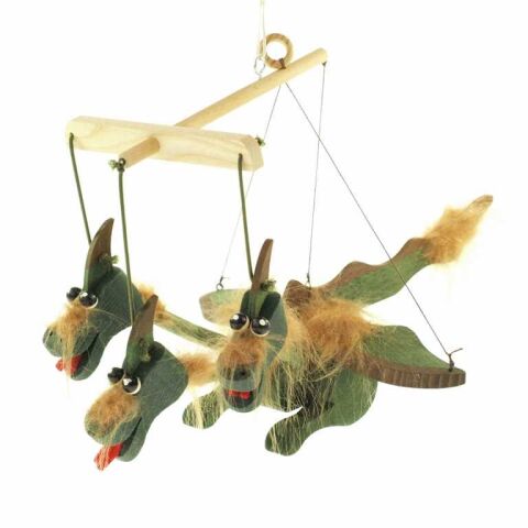 Holzpuppen - Drache