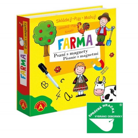 Alexander Schreiben mit FARMA-Magneten
